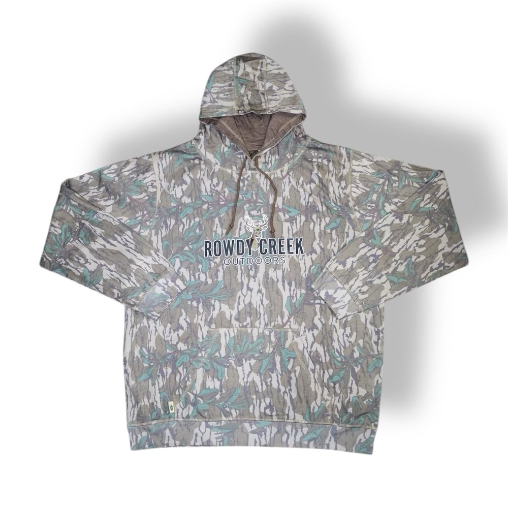 Deer Green leaf light weight hoodie
