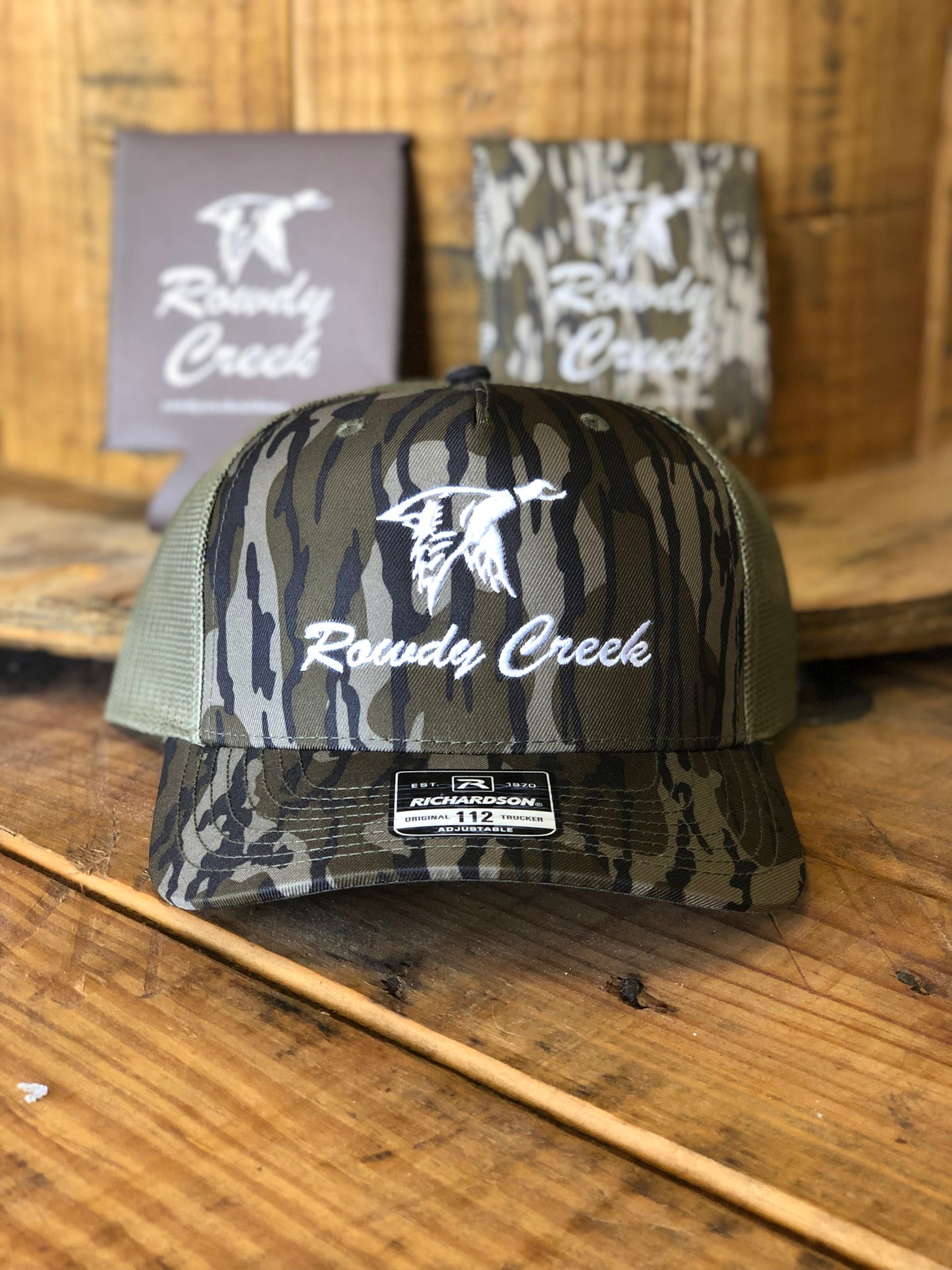 Bottomland duck mesh back hat