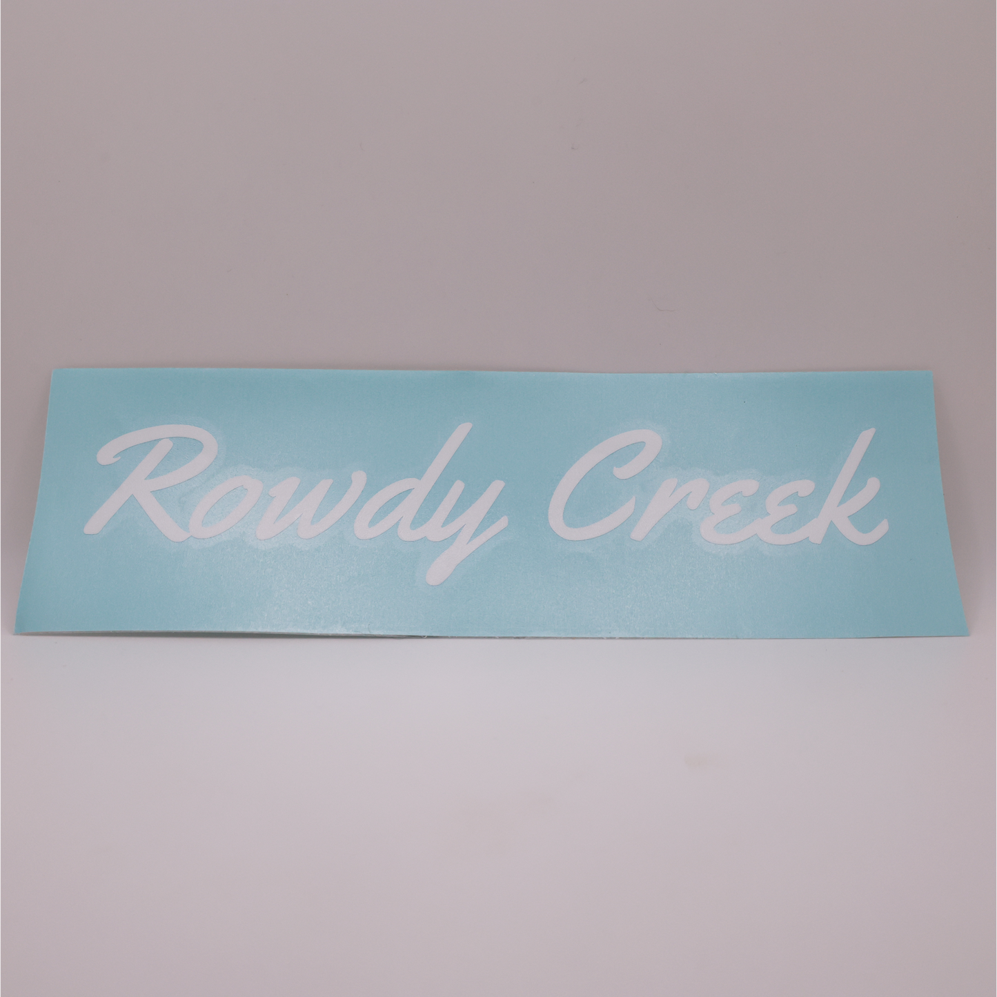 7" Rowdy Creek Decal