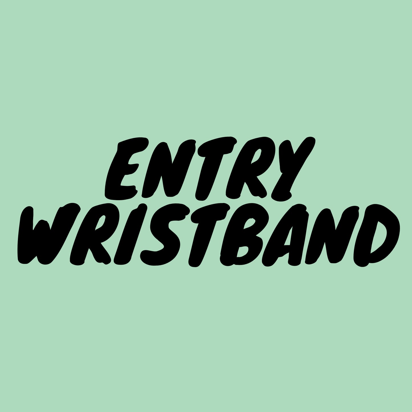Entry Wristband